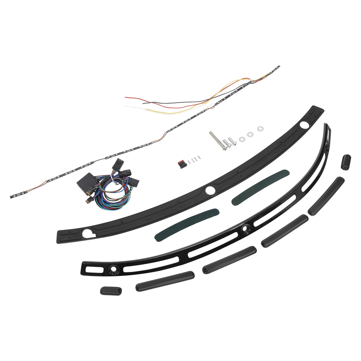 LED Windshield Trim Turn Signals for Harley Touring Street Glide (2014-2024)