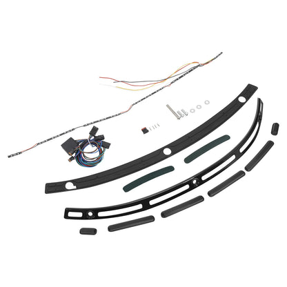 LED Windshield Trim Turn Signals for Harley Touring Street Glide (2014-2024)