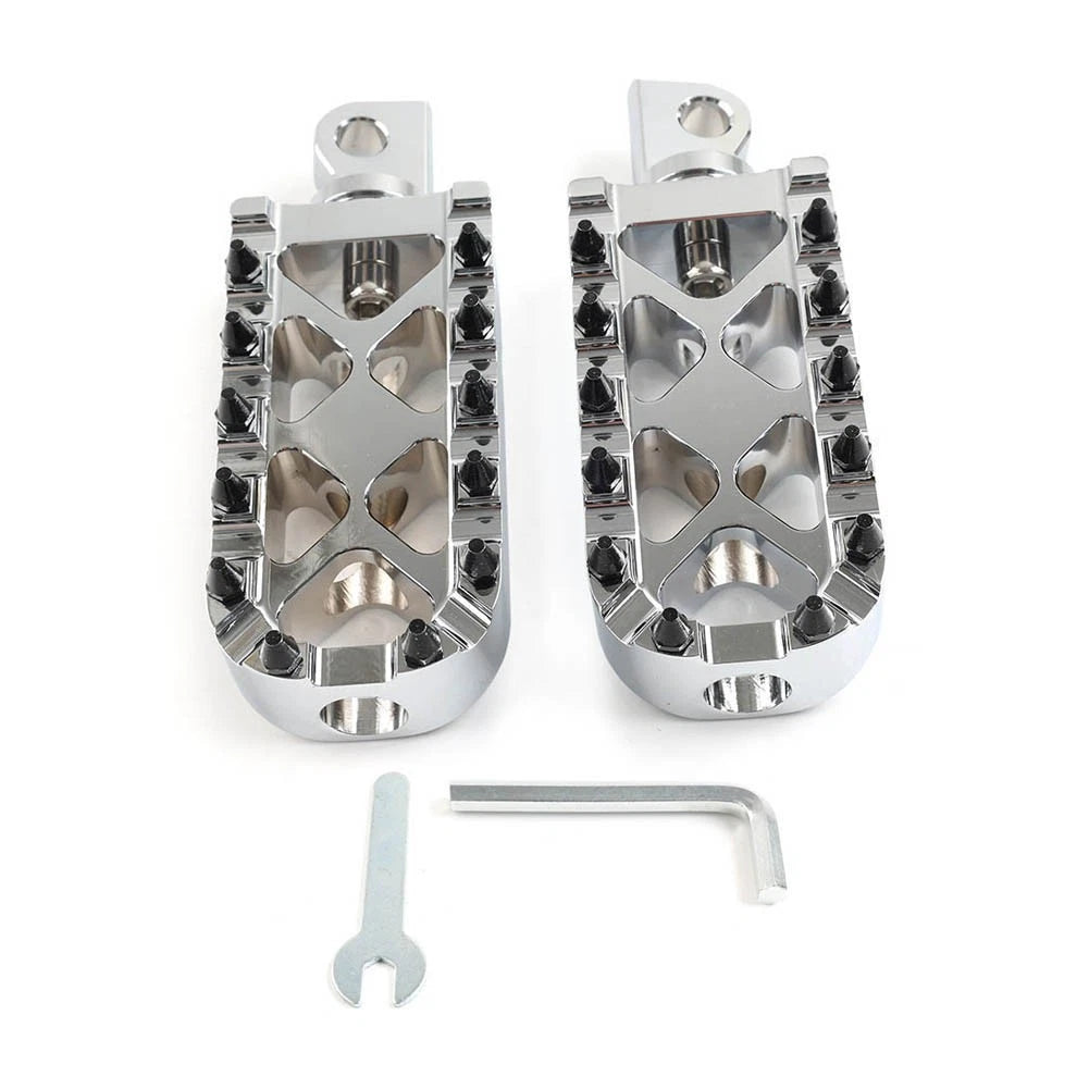 MX Style Foot Pegs for Harley Touring Softail (2000-2023)