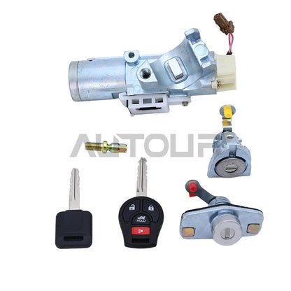 Lock Cylinder with Keys for Nissan Versa (2012–2019)