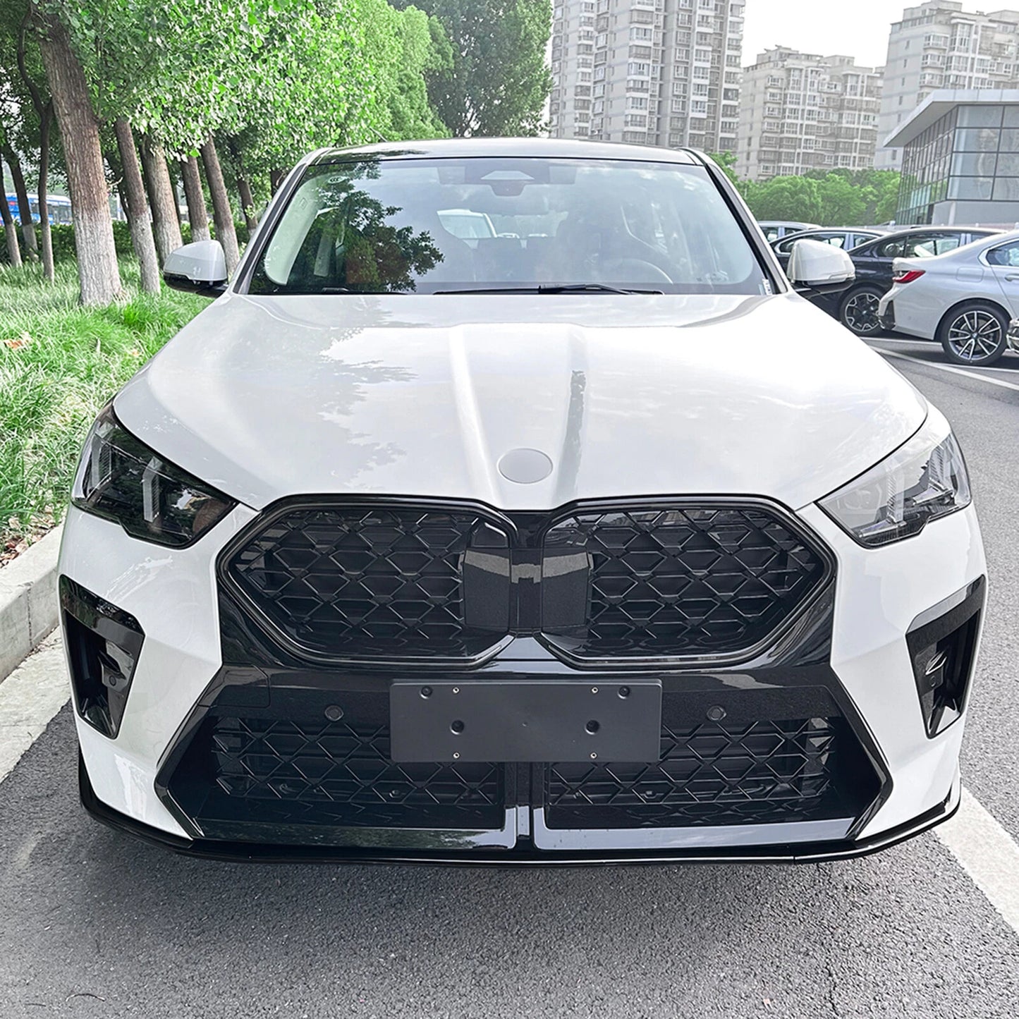 Front Spoiler Lip Bodykit for BMW X2 U10 M Sport (2024-2025) 3 x Pieces