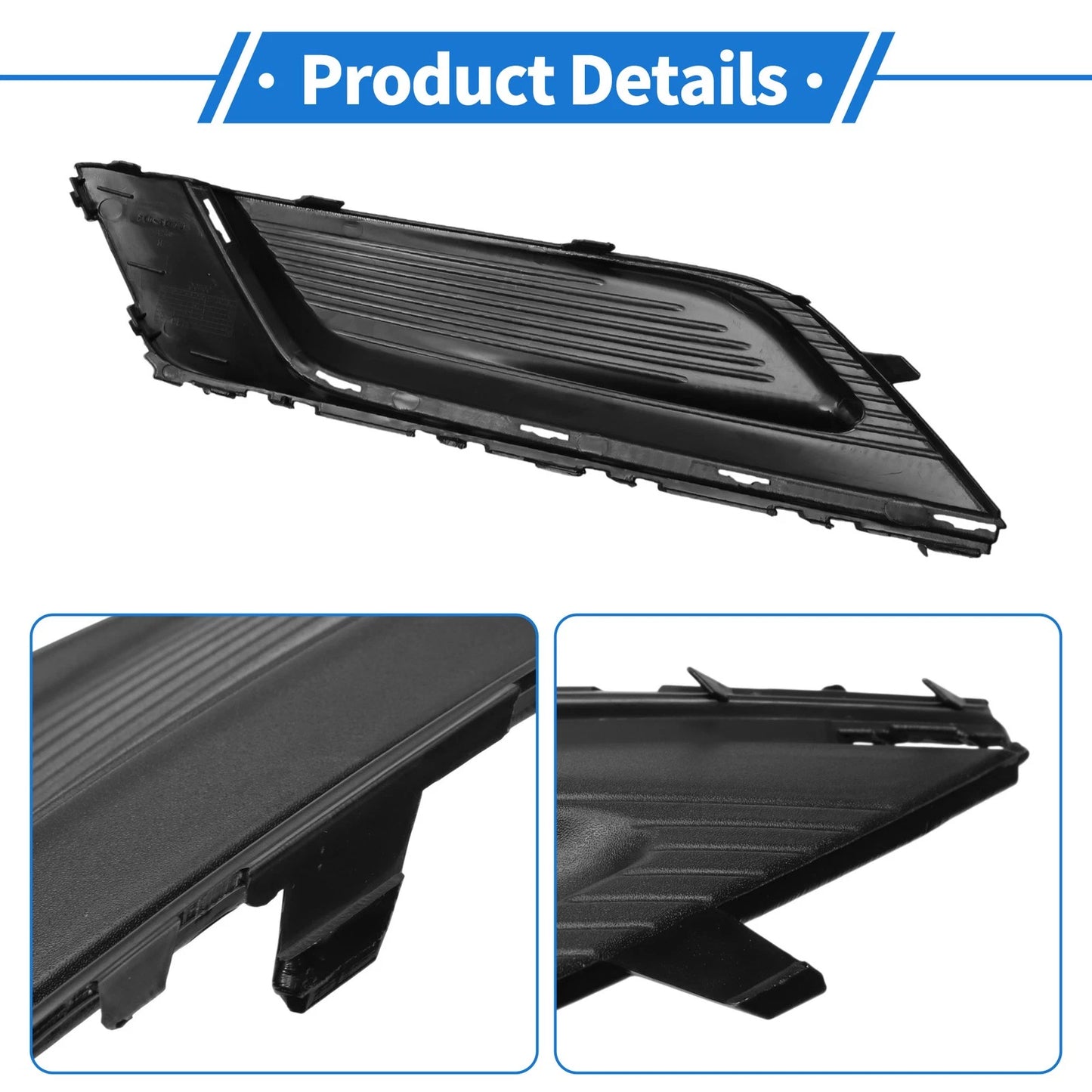 Front Right Fog Light Grill for Ford Fusion (2017-2018)
