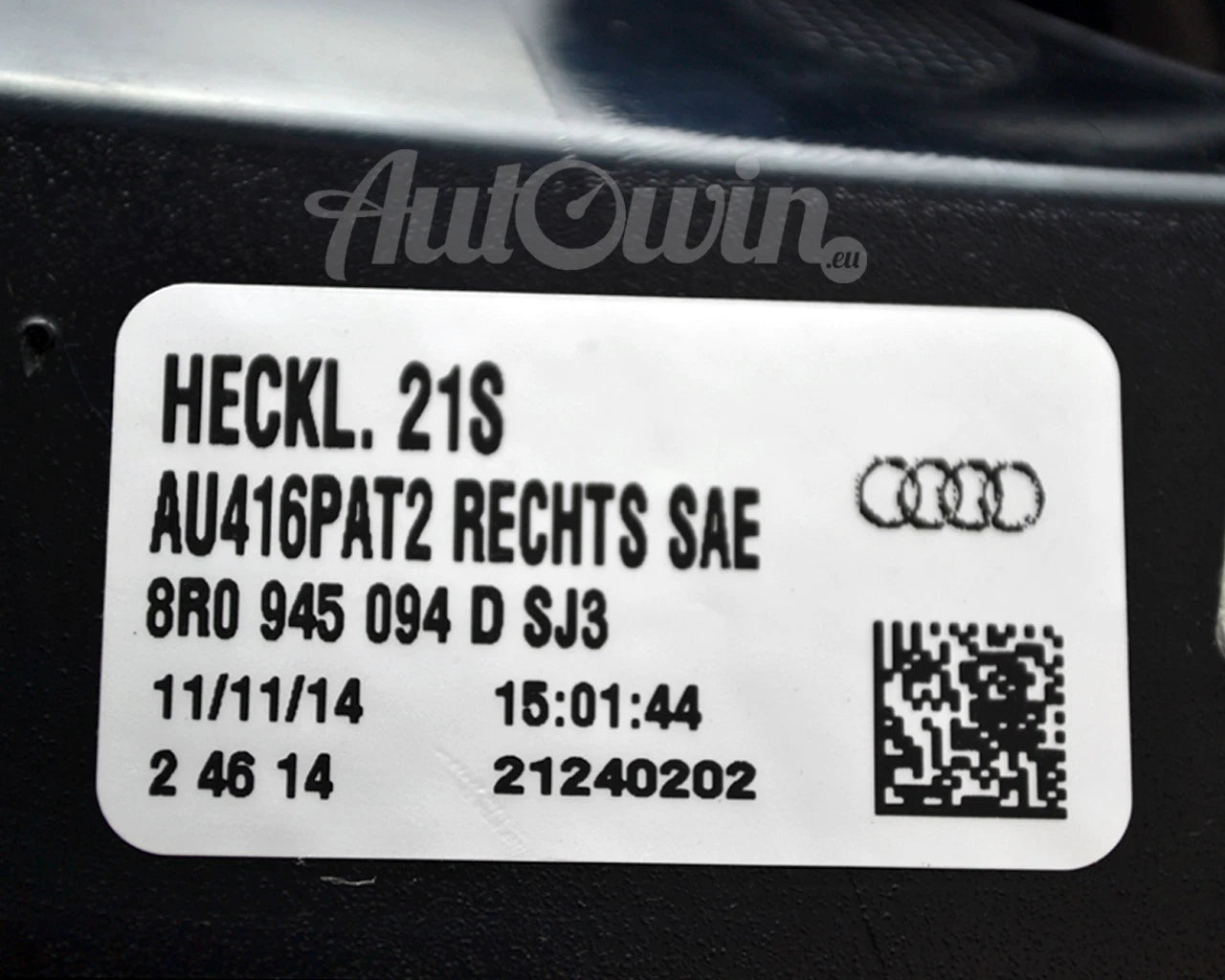 Rear LED Tail Lights for Audi Q5 FL 2012-2016 (2 x Right & Left Side)
