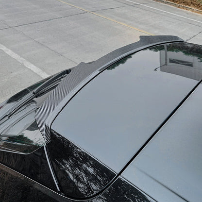 Rear Boot Spoiler Lip for Audi Q8 SQ8 (2019-2025) Carbon Look