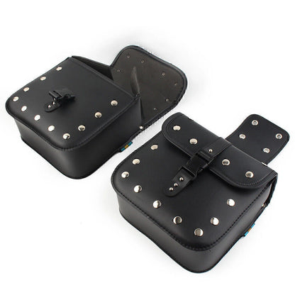 Universal Motorcycle Saddle Bags Side Storage Luggage for Bike