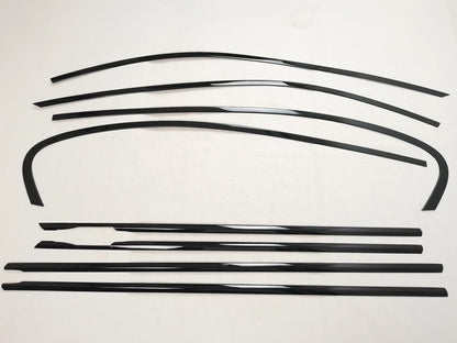 Steel Window Side Molding Cover Trim for BMW 5 Series G30 (2018-2021)