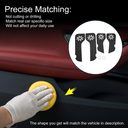 Car Door Anti Kick Pad Protector for Toyota Land Cruiser (2010-2012)