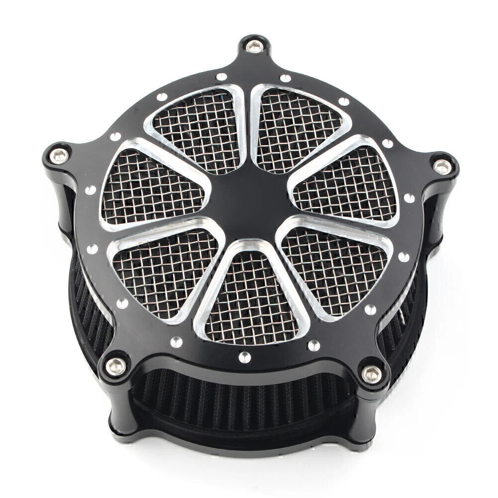 CNC Air Cleaner Intake Filter Kit for Harley Touring Dyna Softail