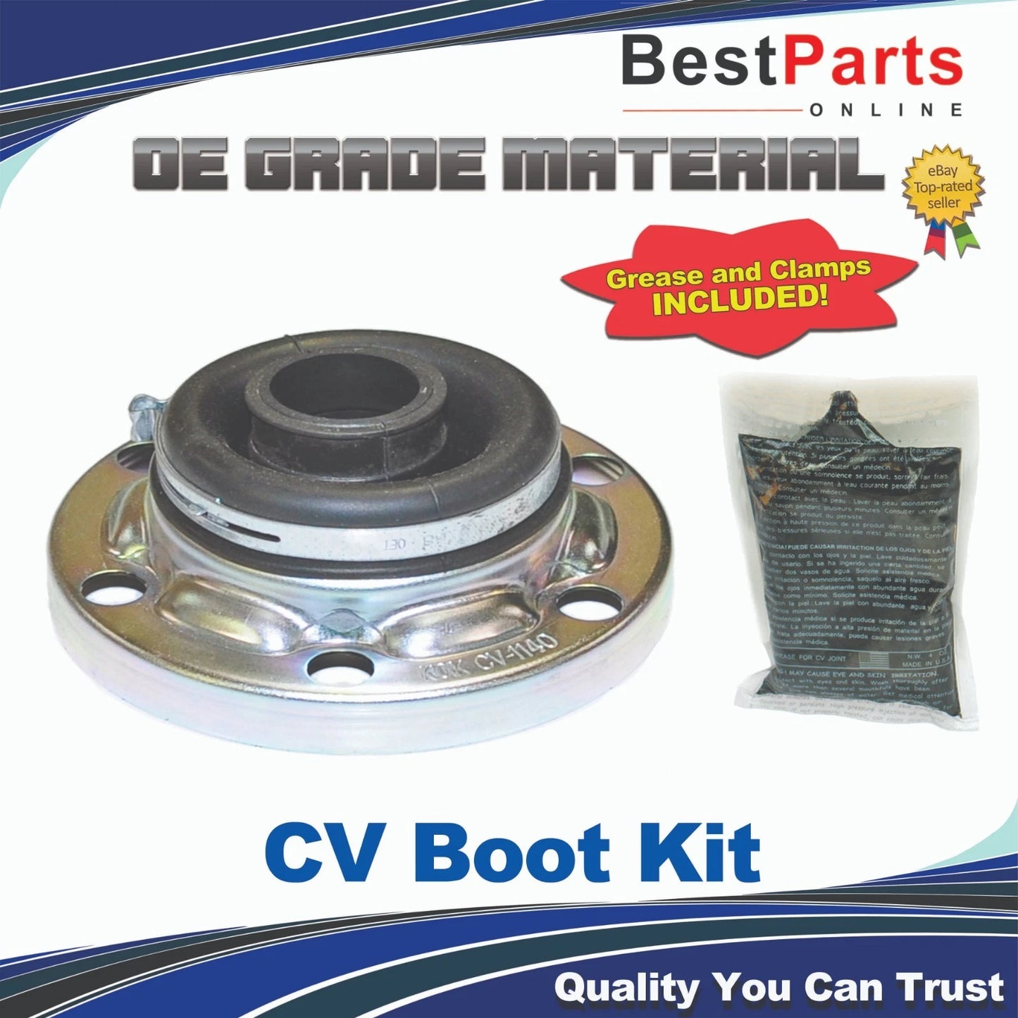 CV Prop Shaft Boot Kit for BMW M3, 650i (2001–2010)