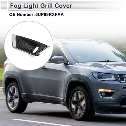 Front Left Fog Light Grill for Jeep Compass (2017-2019)