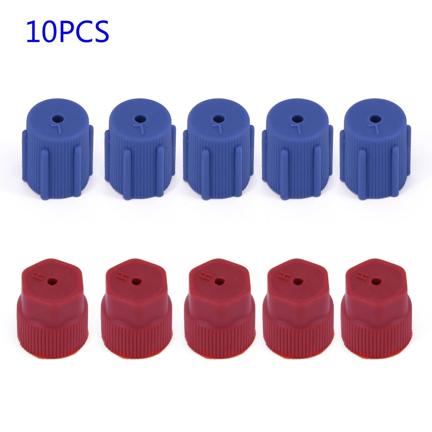 10 x AC System Cap Charging Port Service Cap Hi Low Side for Vehicle