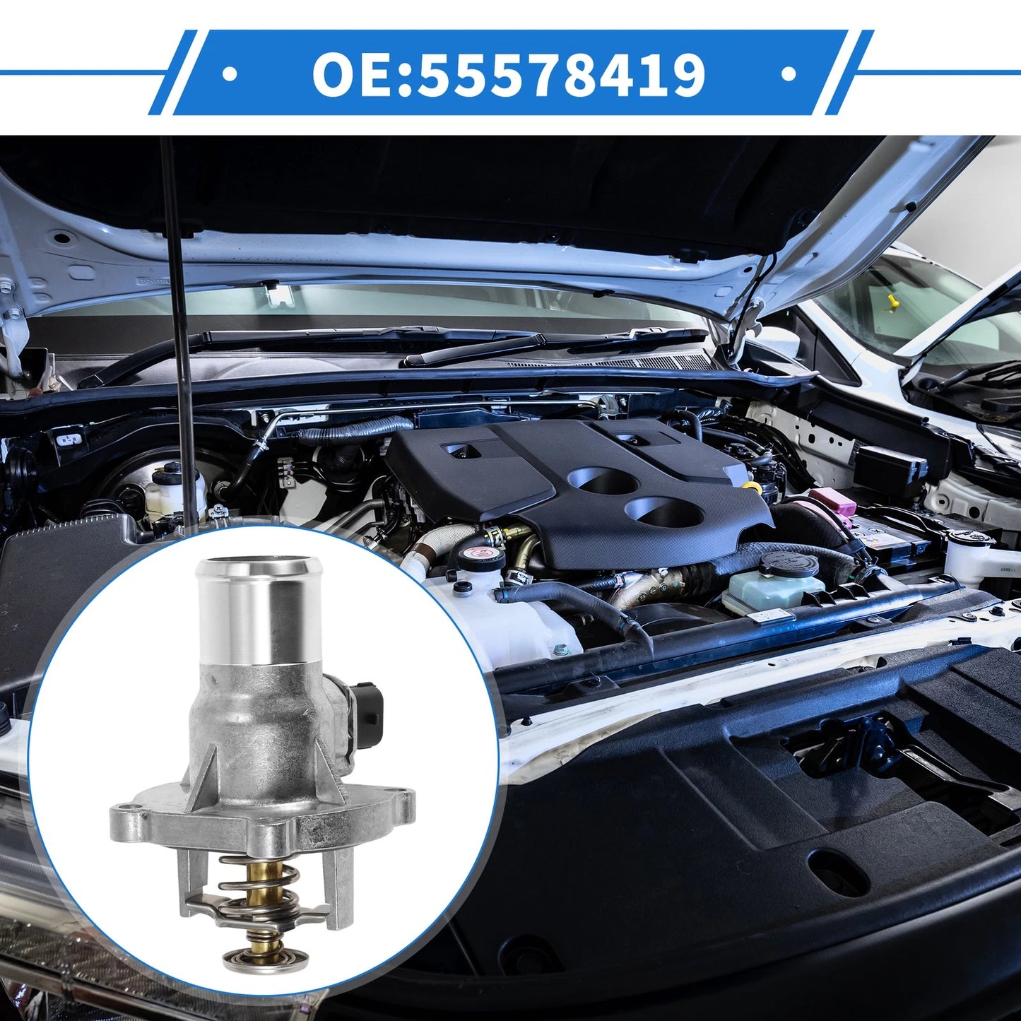 Upgrade Aluminum Thermostat Housing for Chevy Cruze (2014 - 2016)