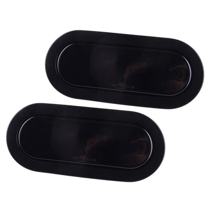 Oval LED Tail Brake Stop Light Lamps for Trailer ATV Caravan (12V)