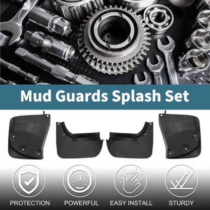 Mud Flaps Splash Guards 1 Set for Toyota Land Cruiser LC300 (2022–2024)