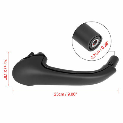 2 x Front Interior Door Handles Black for Mercedes Benz W203 C-Class (2001-2007)