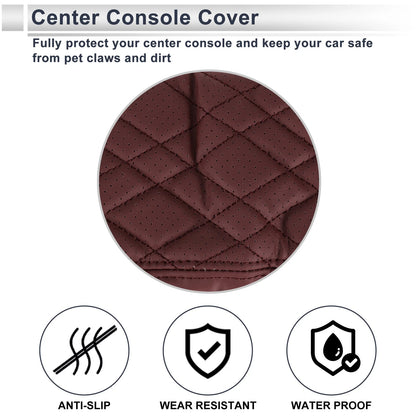Center Console Cover for BMW X1 (2023-2024) Wine Red 1 Pc