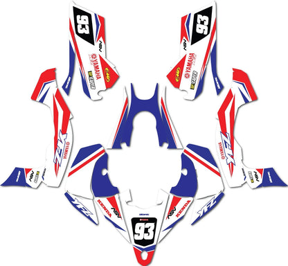 Yamaha YFZ450R ATV Graphics Kit Decal Apocalypse (2014-2018)