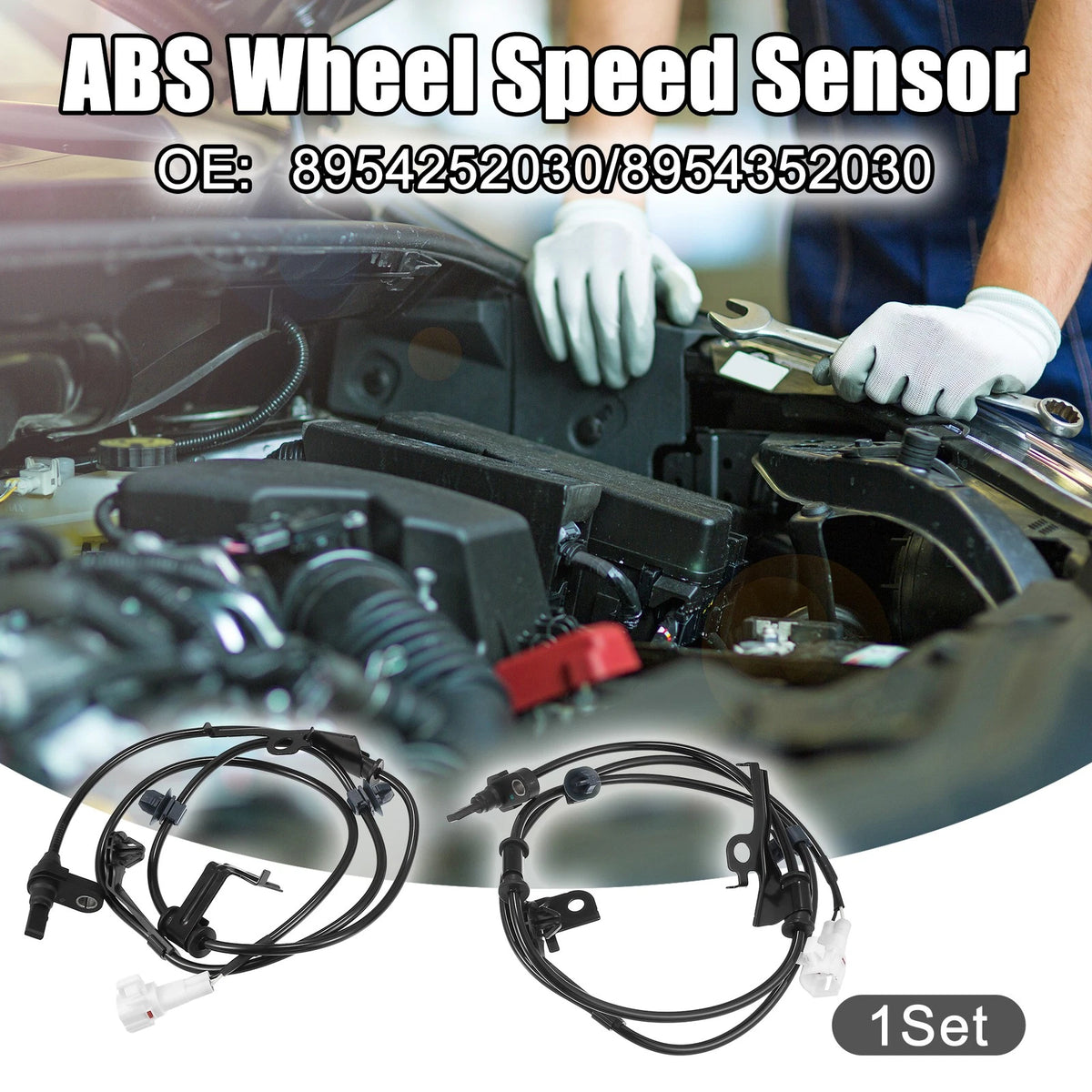 Set  Front ABS Wheel Speed Sensors for Toyota Yaris (2006-2011)