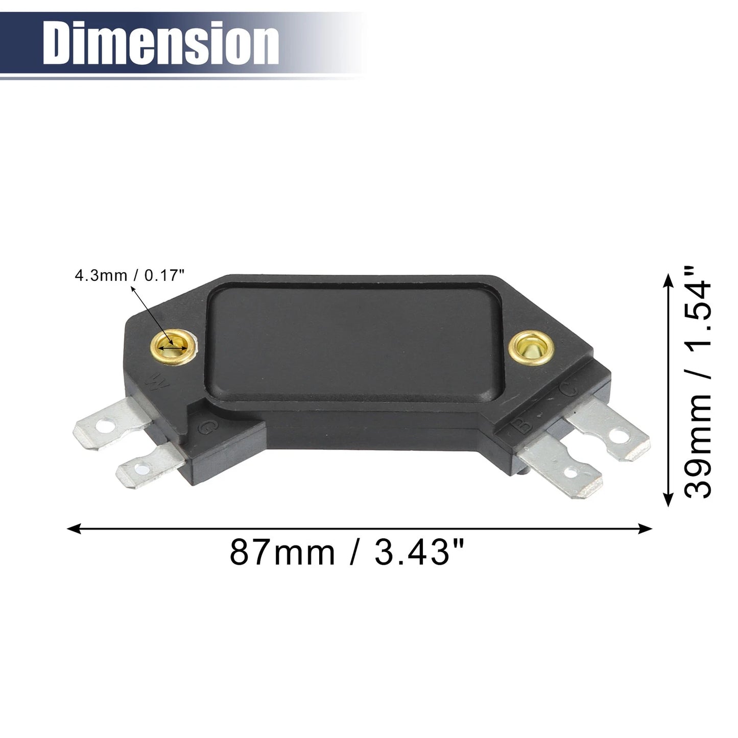 Ignition Module Replacement for Chevy Olds Buick (1974–1988)