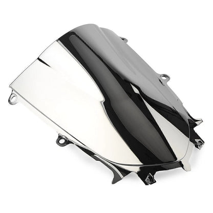 Double Bubble Front Windshield for Yamaha YZF 600 R6 (2017-2018) Silver