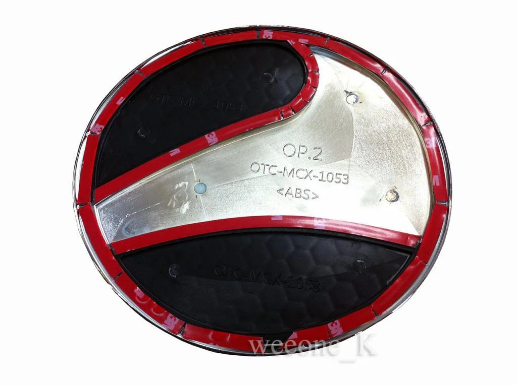 Fuel Cap Door Cover for Mazda CX-5 (2013-2015) - Chrome & Black
