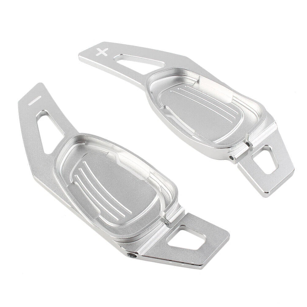 Aluminum Silver Shift Paddle Extensions for Audi A5/S5/SQ5 (2016)