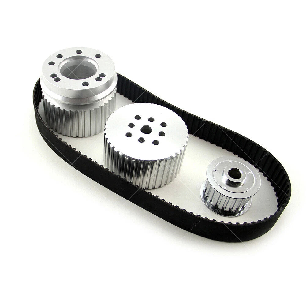 Gilmer & Belt Drive Pulley Kit for Ford Small Block 302 351C Cleveland