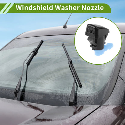 1 x Windshield Washer Nozzle w/ Hose Connector for Jeep