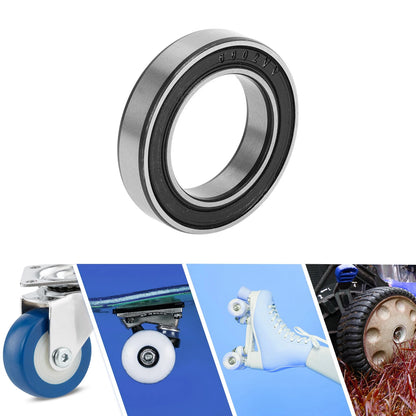 6802VV 15x24x5mm Deep Groove Ball Bearings for Scooter Skateboard Wheel