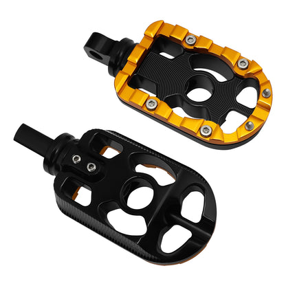 10mm Highway Footpegs for Harley Touring Street Road King Glide