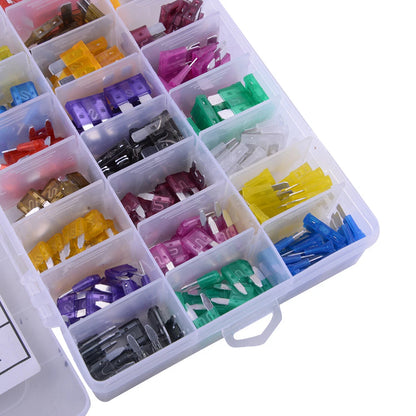 242Pc Medium & Small Fuse Holder Assortment for Car