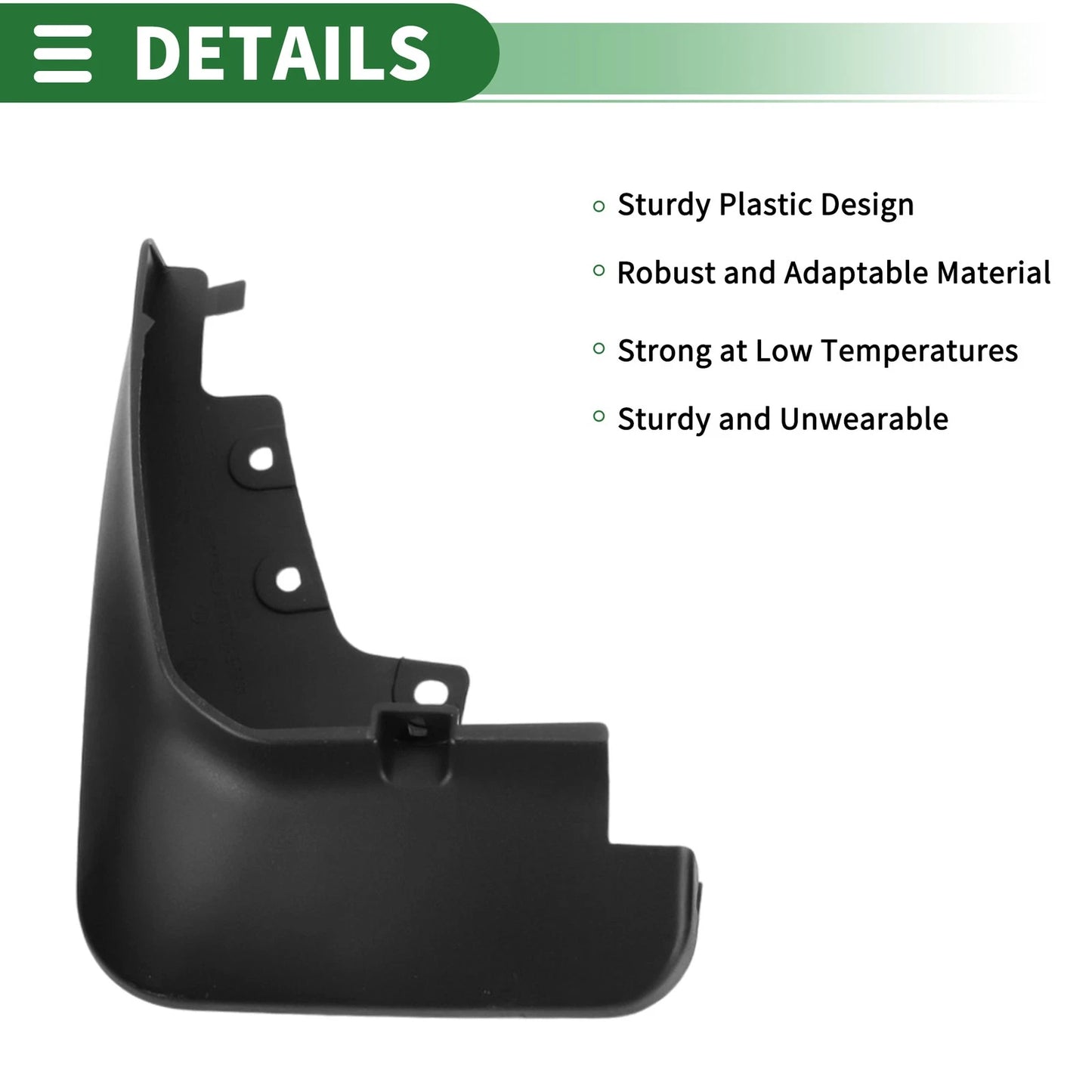 Mud Flaps Splash Guards for Ford Edge Sport (2015-2018)