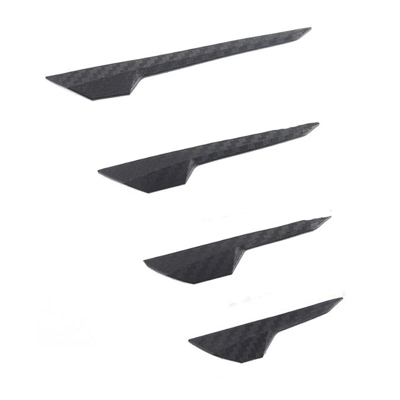 8pcs Car Edge Protector Strip Bumper Axe Shape Anti-Scratch Cover for Car