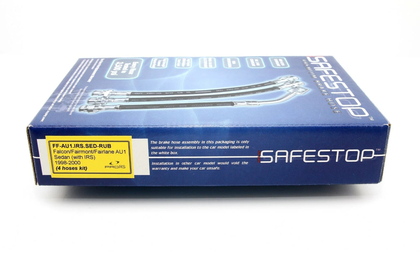 4 x Brake Line Kits for Falcon/Fairmont AU1 Sedan (IRS, Traction) (1998-2000)