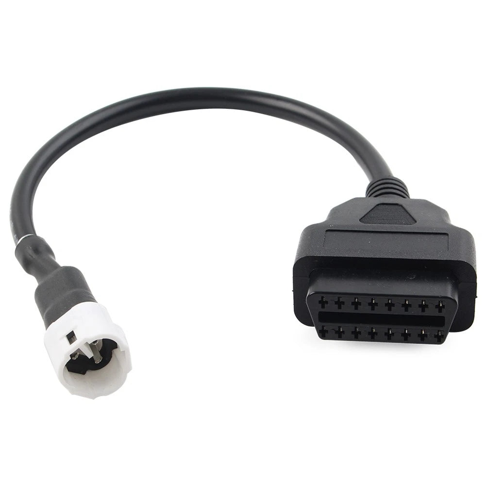YAMAHA YZF-R125 MT-125 3Pin to 16Pin OBD2 Diagnostic Scanner Adapter Cable