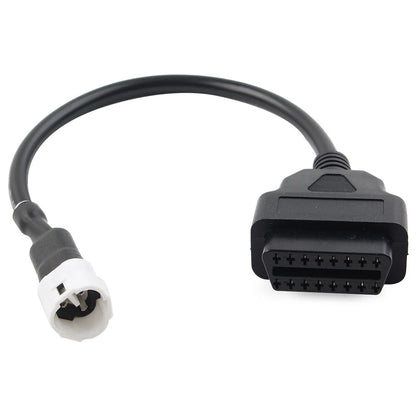 YAMAHA YZF-R125 MT-125 3Pin to 16Pin OBD2 Diagnostic Scanner Adapter Cable