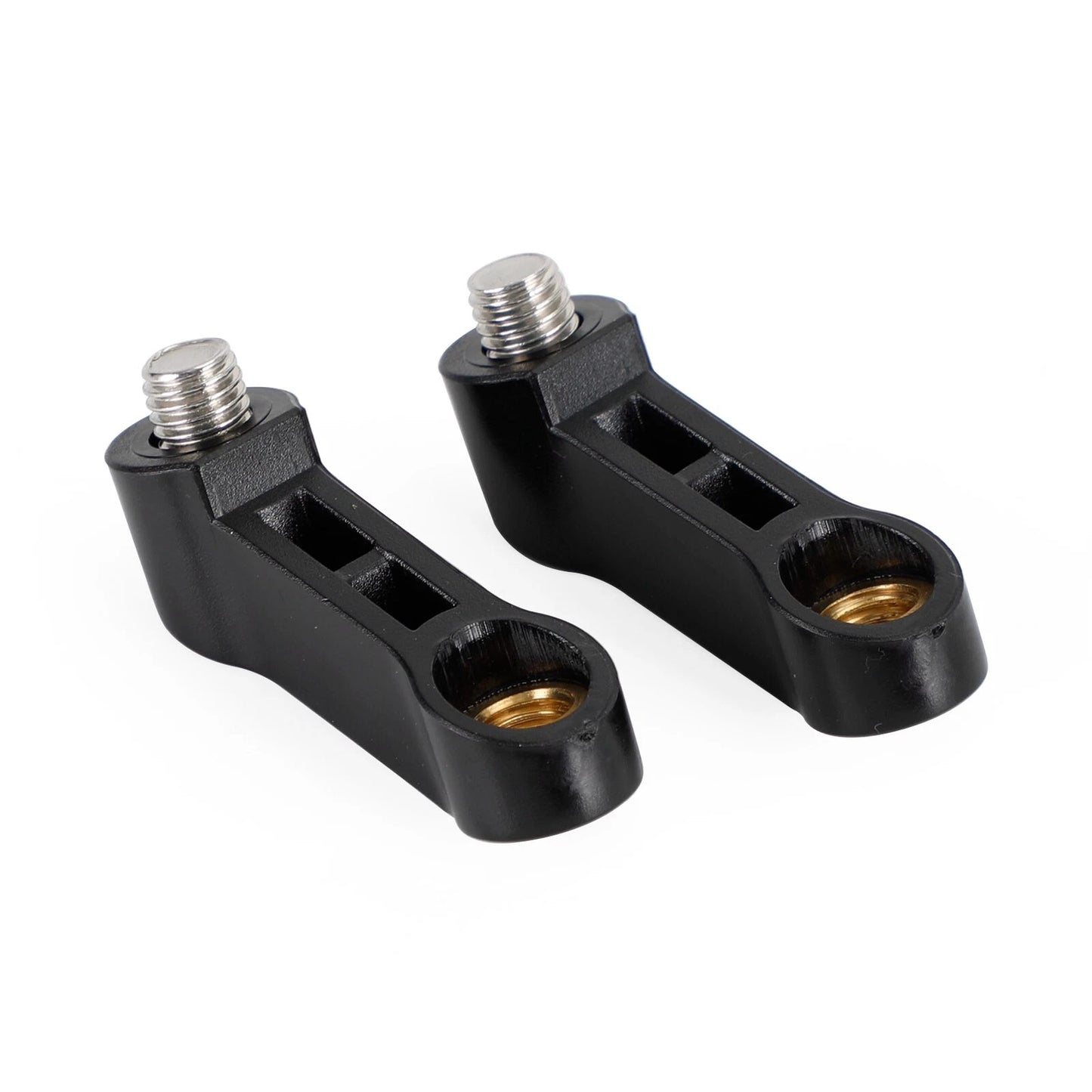 M10 x 1.5mm Plastic Extension Mirror for Motorcycle Right Hand Thread