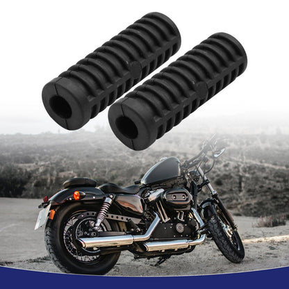 2 x Gear Shift Shifter Kick Start Lever Pedal Rubber Boot for Black Motorcycle