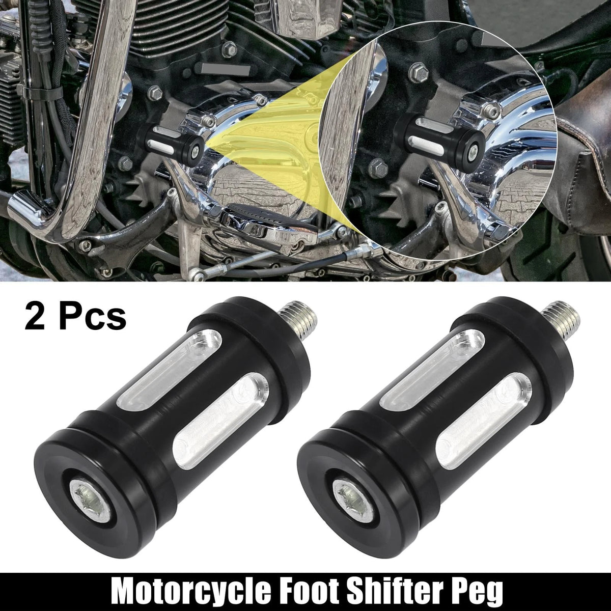 2 x Foot Shifter Peg for Harley Softail Sportster Dyna (2000–2023)