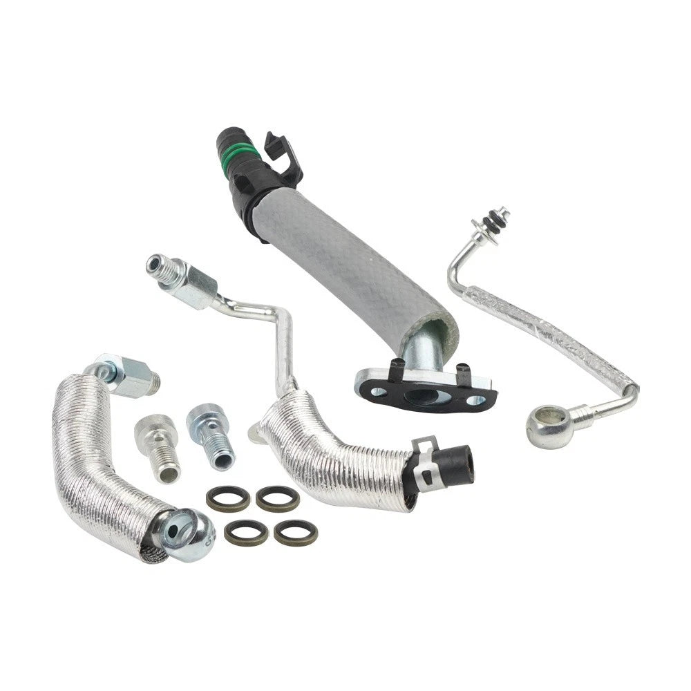 4x Turbo Oil Return Drain & Feed Pipe for Chevy Cruze Sonic Trax (2011-2021)