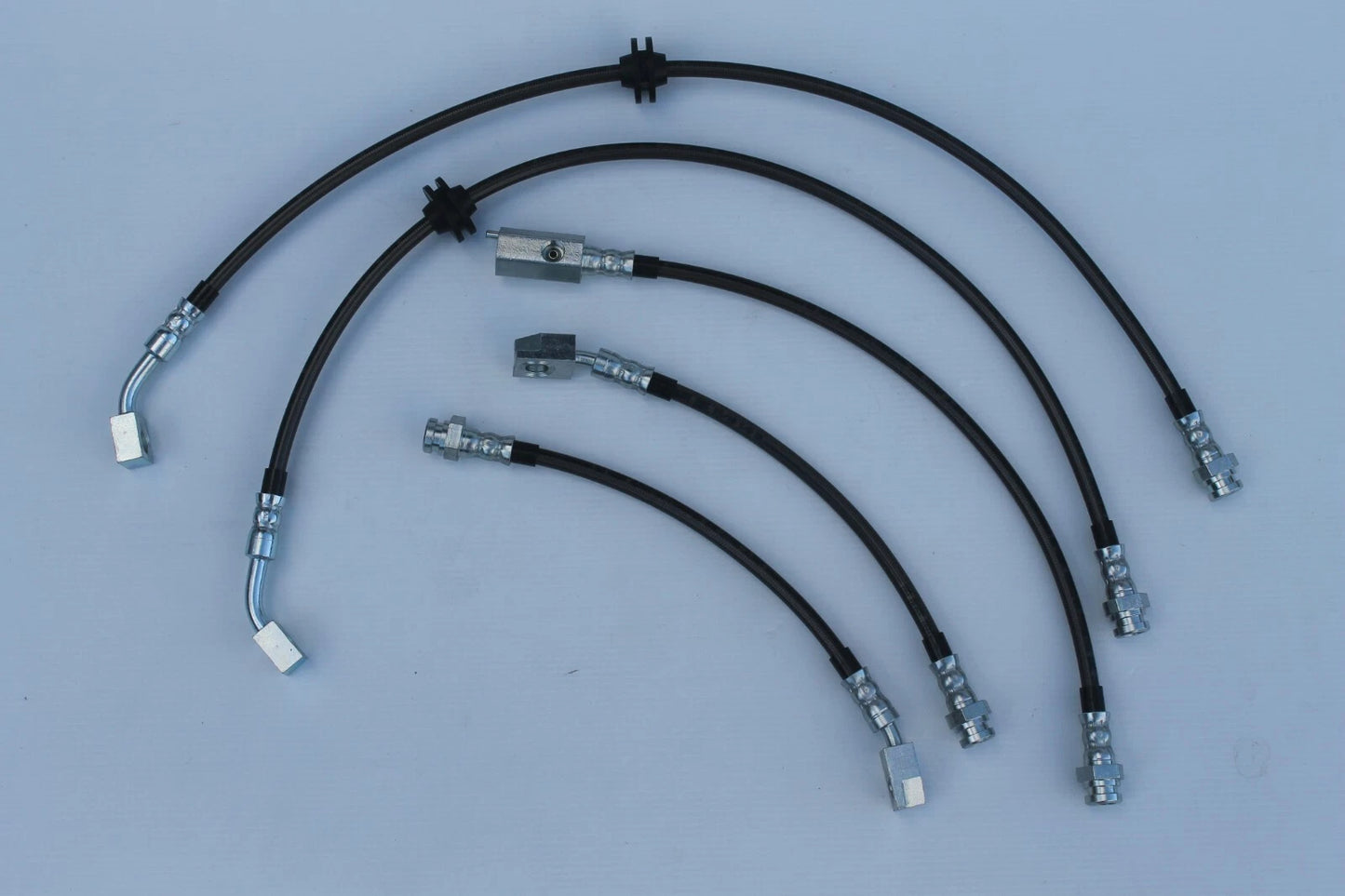 Braided Brake Hose Set for VB-VN Commodore with VT/VZ Front Calipers