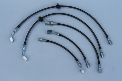 Braided Brake Hose Set for VB-VN Commodore with VT/VZ Front Calipers