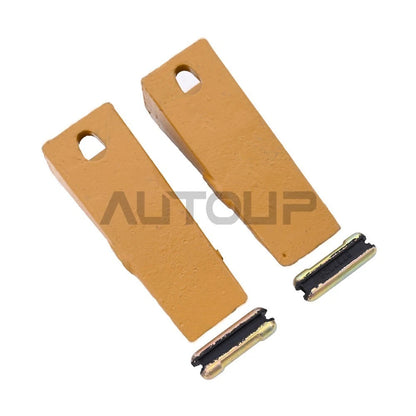 1 x Pair Bucket Teeth & Flexpins for Bobcat Mini Excavator
