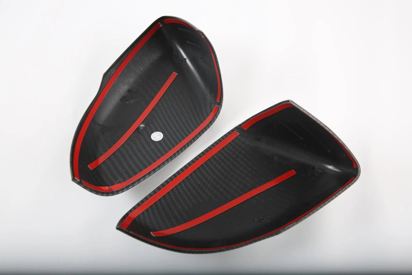ABS Carbon Fiber Rearview Mirror Side Lid Cover Trim for Kia Sorento (2021-2023)