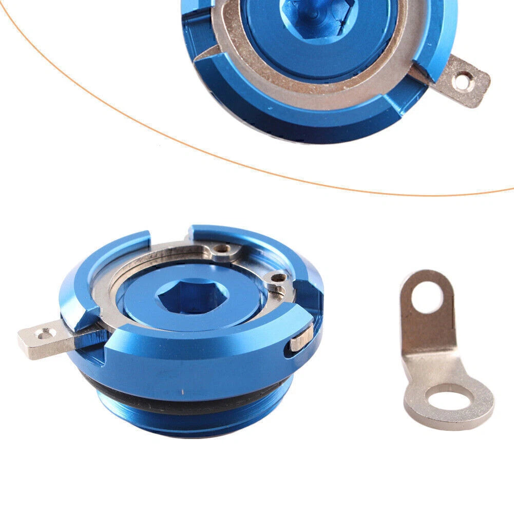 Blue Oil Filler Cap for Yamaha FJ1100 FZ600 (1984-1988)  Caps
