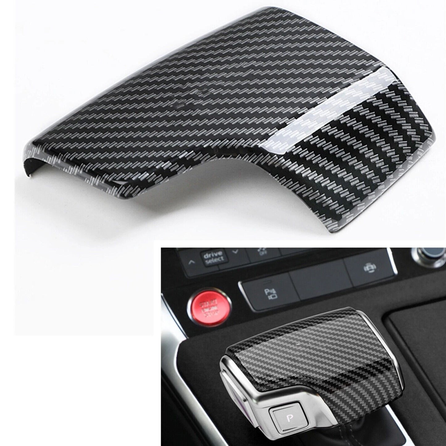 Gear Shift Knob Cover for Audi A6 A7 Q7 (2019-2023)
