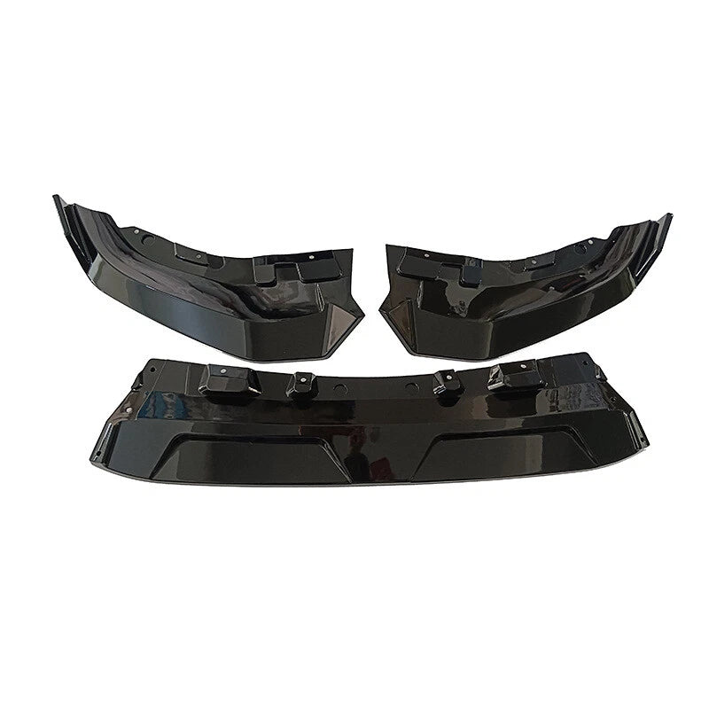 Gloss Refit Front Bumper Lip Splitter For M-Sport For 2022-2024 BMW G07 X7 LCI