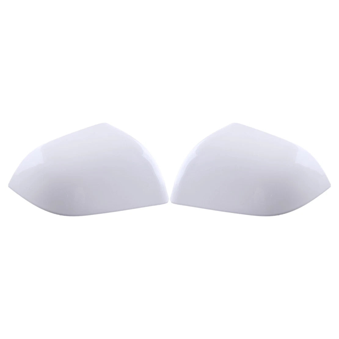 White Rearview Wing Mirror Cover for Tesla Model 3 (2016-2021)