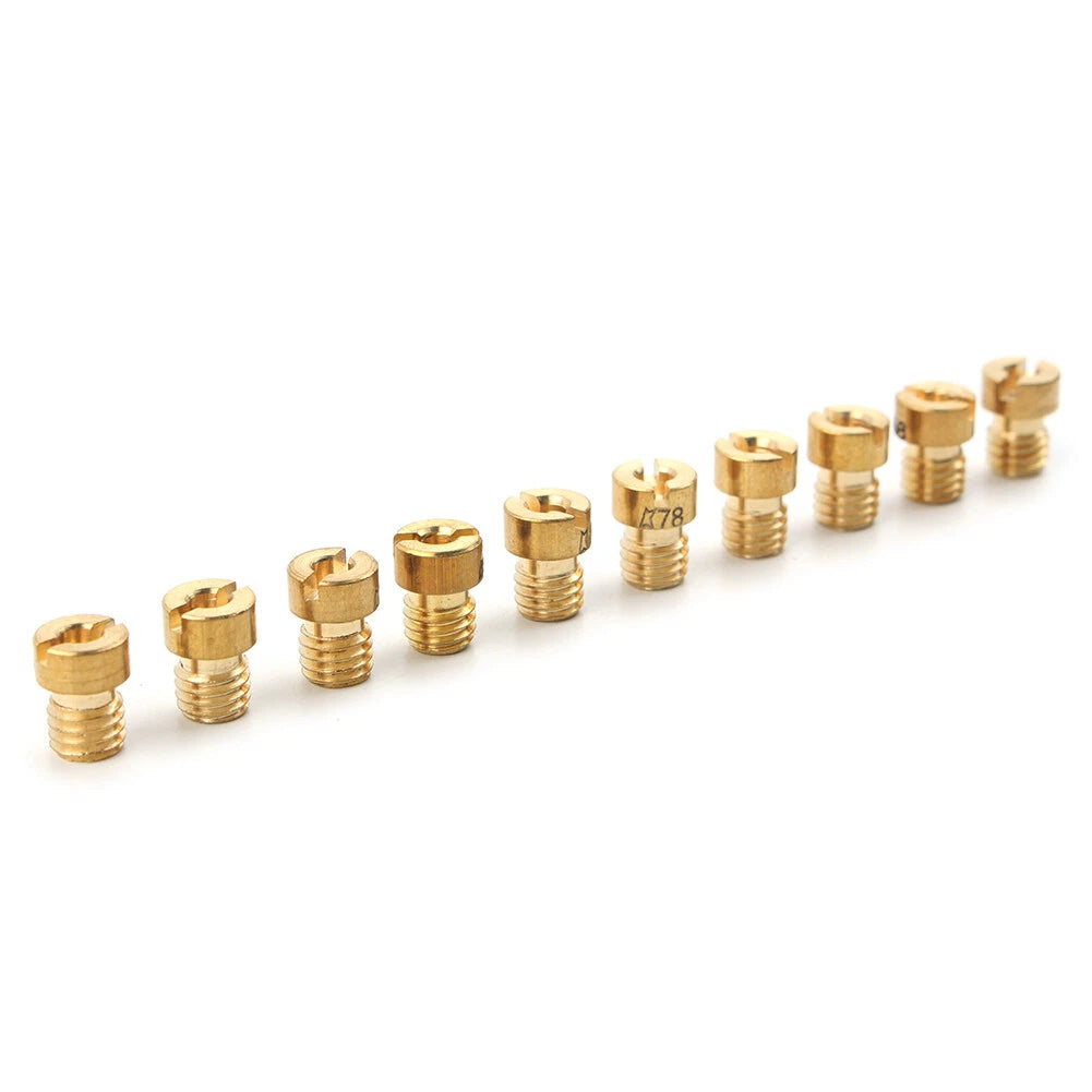 10x Main Jets Carburetor for PWK OKO CVK NSR KSR Injector Nozzle