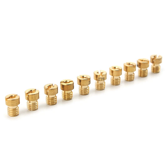 10x Main Jets Carburetor for PWK OKO CVK NSR KSR Injector Nozzle